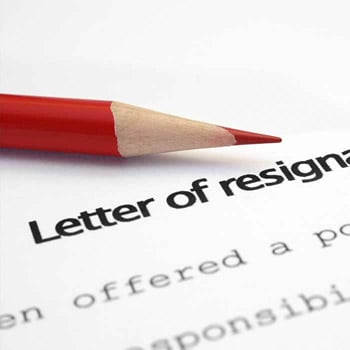 Resignation letter templates